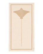 Stingray Beach Towel | Cream / Sand