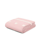 Serviette de plage Square | Rose Nymphe / Crème