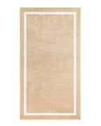 Serviette de plage Unie 90x170 | Sable / Crème