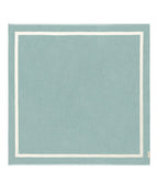 Serviette de plage Unie XXL 170x170 | Vert d'Eau / Crème