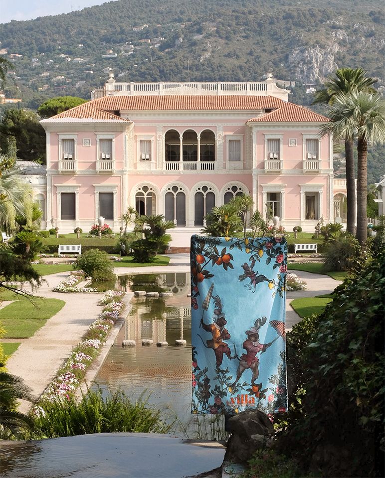 Serviette de plage Villa Ephrussi de Rothschild x La Serviette Paris