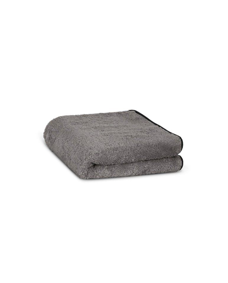Serviette de toilette | Gris Liseré Noir