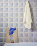 Serviette de toilette | Ivoire Liseré Blanc