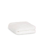Serviette de toilette | Blanc Liseré Rose Nymphe