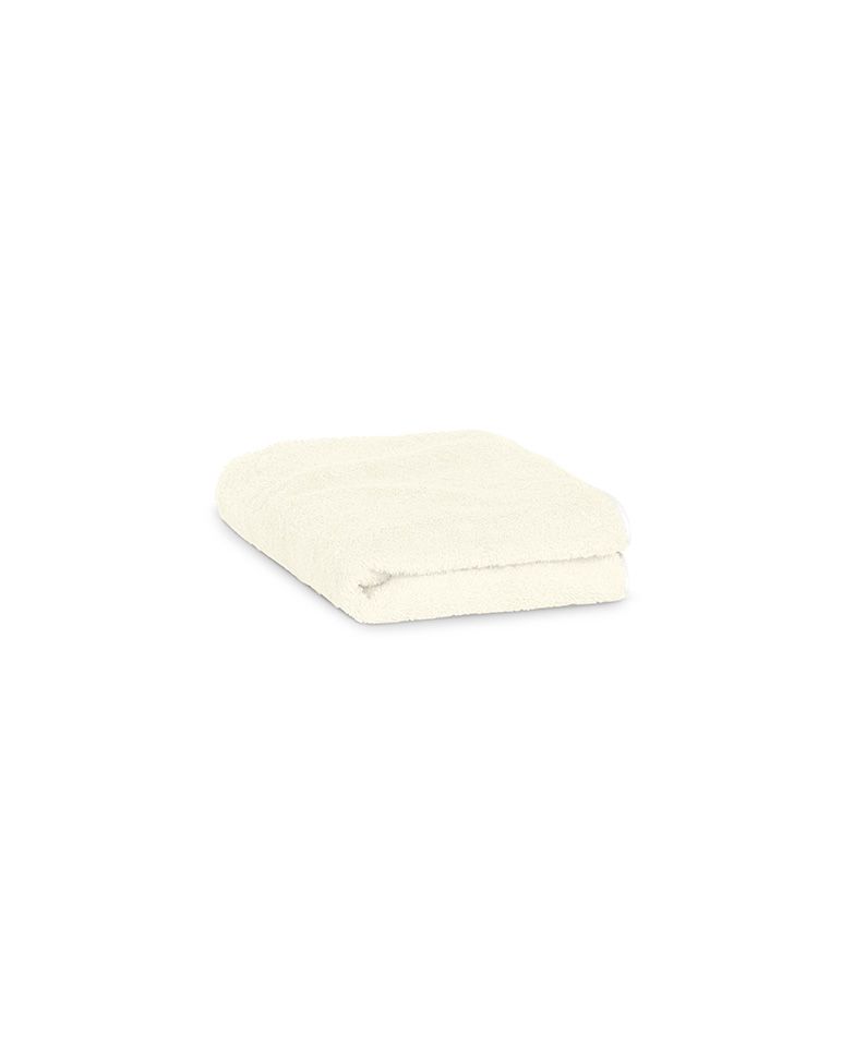 Serviette de toilette | Ivoire Liseré Blanc