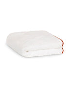 Guest Towel | White Brick Red Border