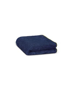 Serviette de toilette | Bleu Nuit Liseré Kaki
