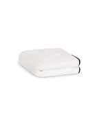 Serviette de toilette | Blanc Liseré Noir