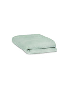 Serviette de toilette | Vert Opaline Liseré Blanc
