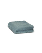 Serviette de toilette | Bleu Chardin Liseré Rose Nymphe