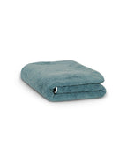 Serviette de bain | Bleu Chardin Liseré Blanc