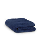 Serviette de bain | Bleu Nuit Liseré Blanc
