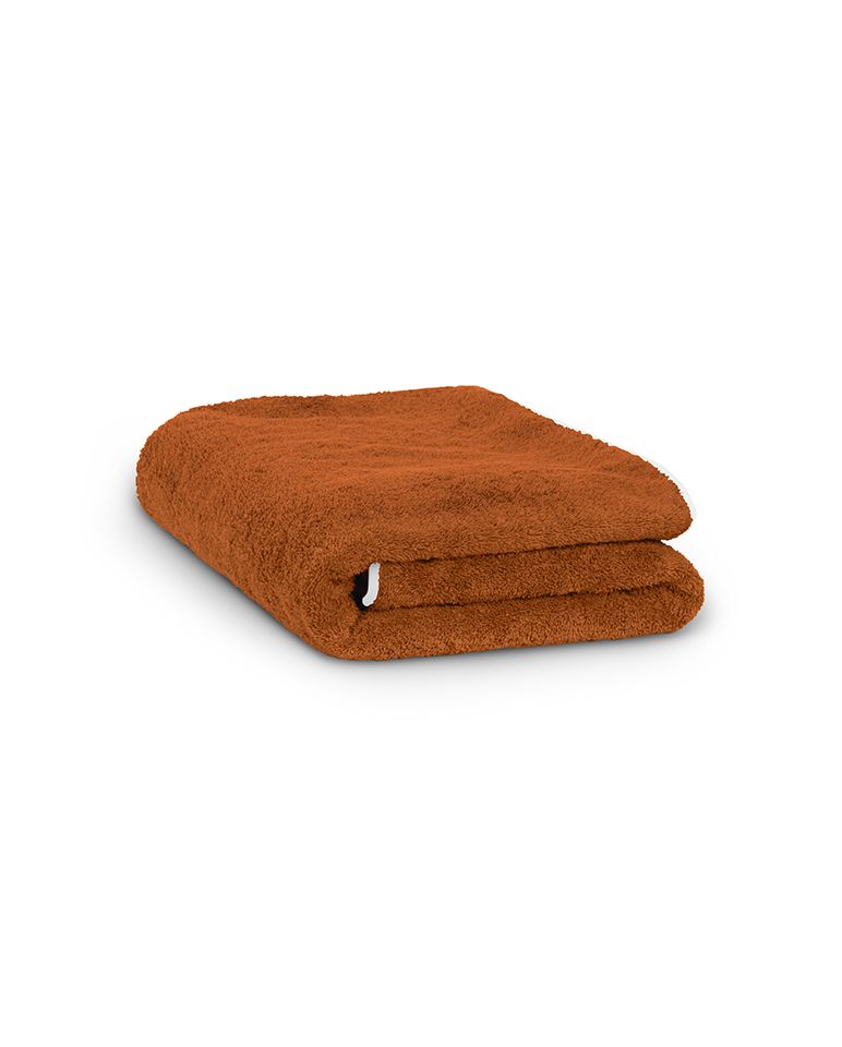 Serviette de bain | Caramel Liseré Blanc
