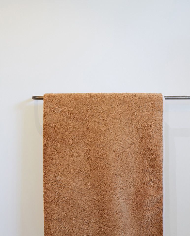 Serviette de bain | Macchiato Liseré Blanc