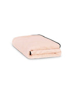 Serviette de bain | Rose Poudré Liseré Noir