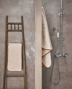 Bath Towel | Sand Auburn Trim