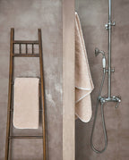 Bath Towel | Sand White Trim