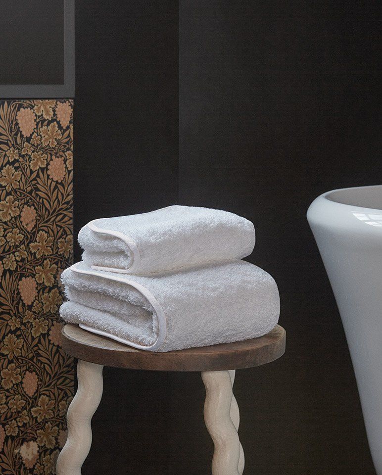 Serviette de bain | Blanc