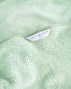 Paire de serviettes mains ou visage | Vert Opaline