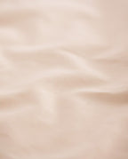 Paire de taies d'oreiller Percale de coton | Nude Liseré Noir