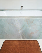Tapis de bain | Caramel Liseré Noir