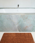 Tapis de bain | Caramel Liseré Blanc