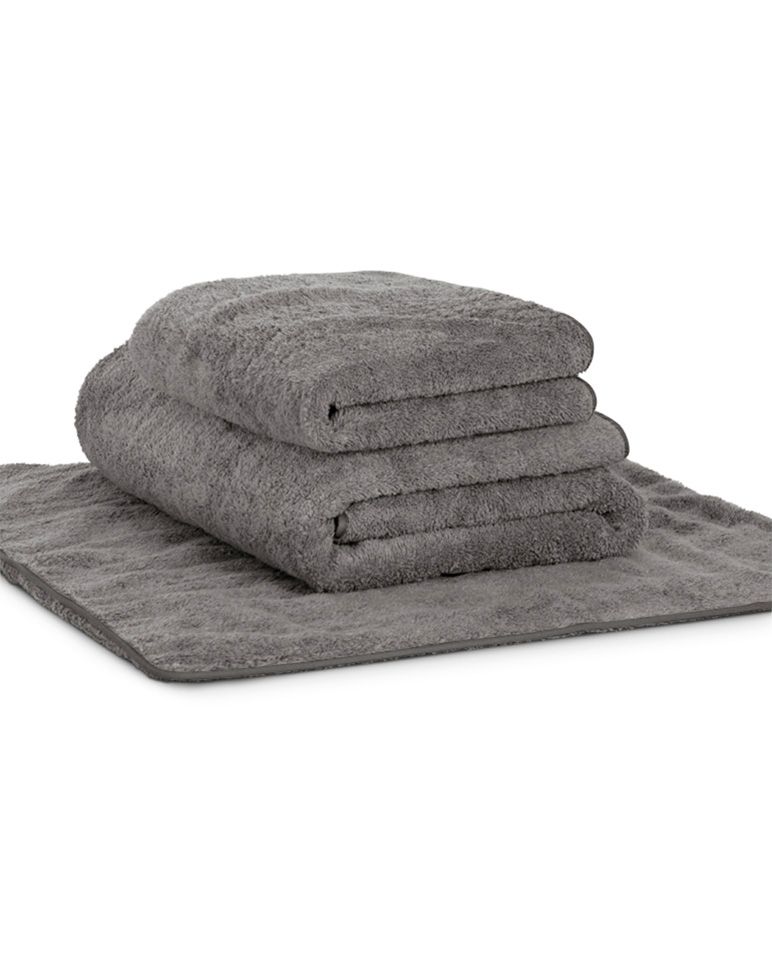 Tapis de bain | Gris Liseré Gris Orage