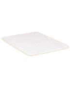 Bath Mat | White with Vanilla Trim