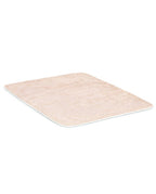 Tapis de bain | Rose Poudré Liseré Blanc