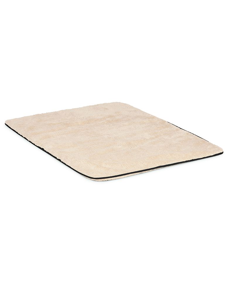 Tapis de bain | Sable Liseré Noir