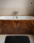 Bath Mat | Black Black Trim