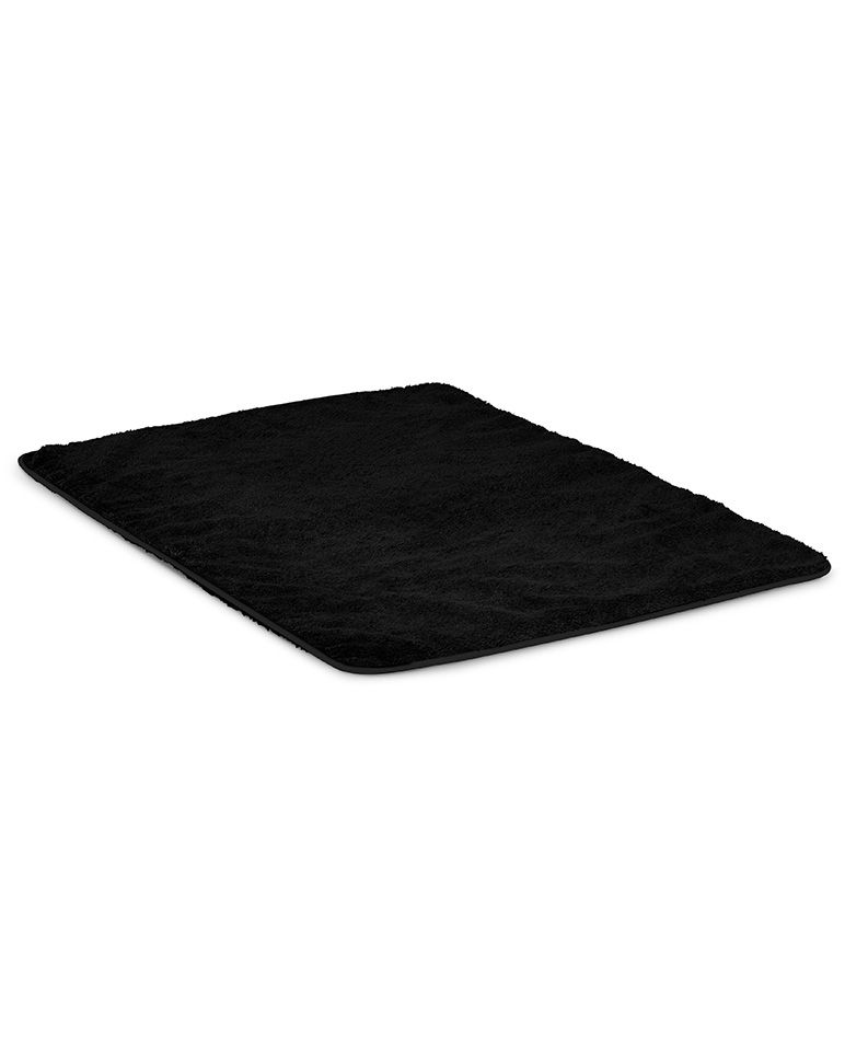 Tapis de bain | Noir Liseré Noir
