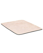 Tapis de bain | Rose Poudré Liseré Noir