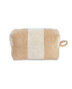 Terry Toiletries Bag | Sand / Cream