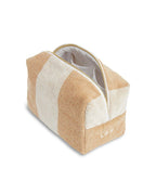 Terry Toiletries Bag | Sand / Cream