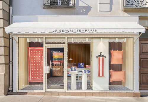 La boutique La Serviette Paris